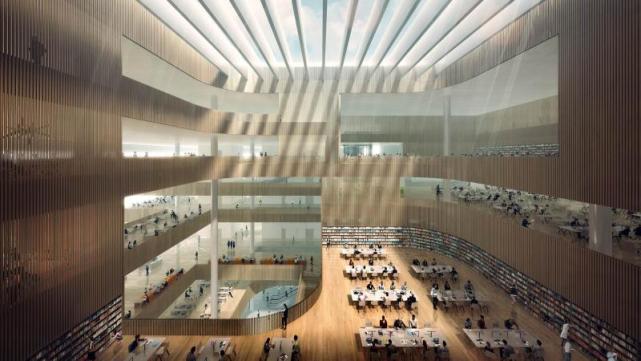 图书馆建筑功能构成及空间组织